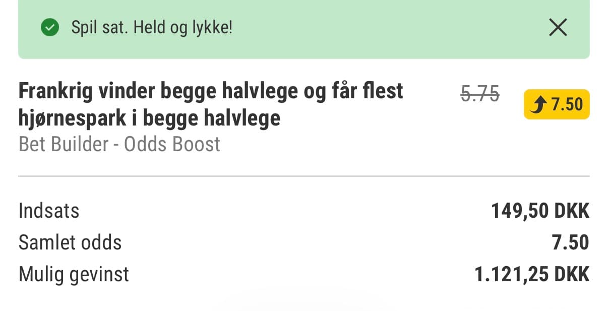 Frankrig vs Sverige