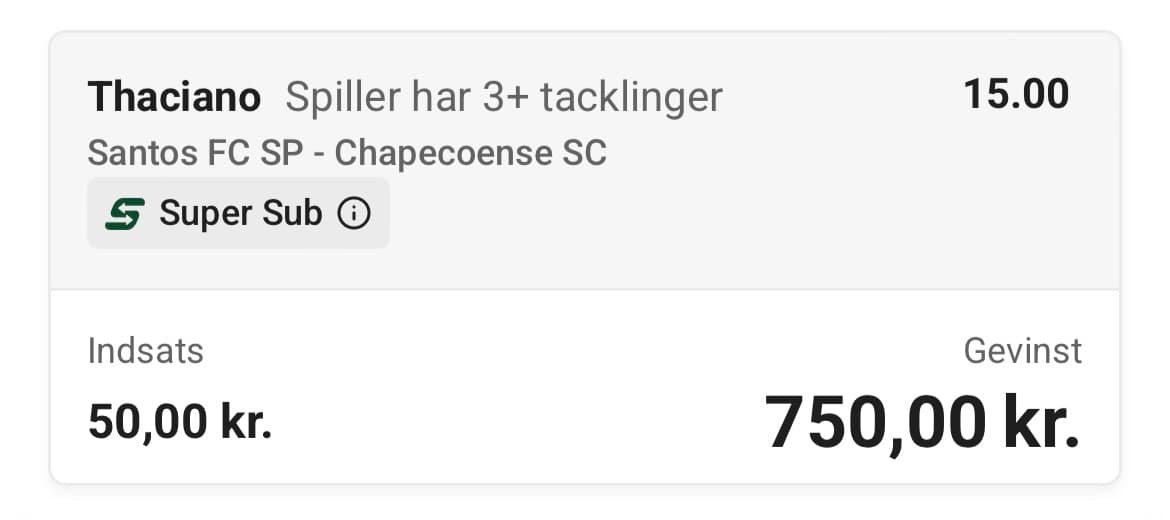 Santos FC VS Chapecoense AF