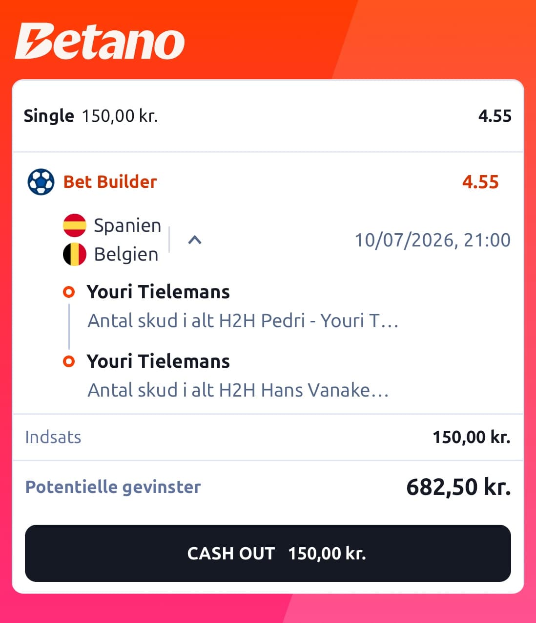 Spanien vs Belgien