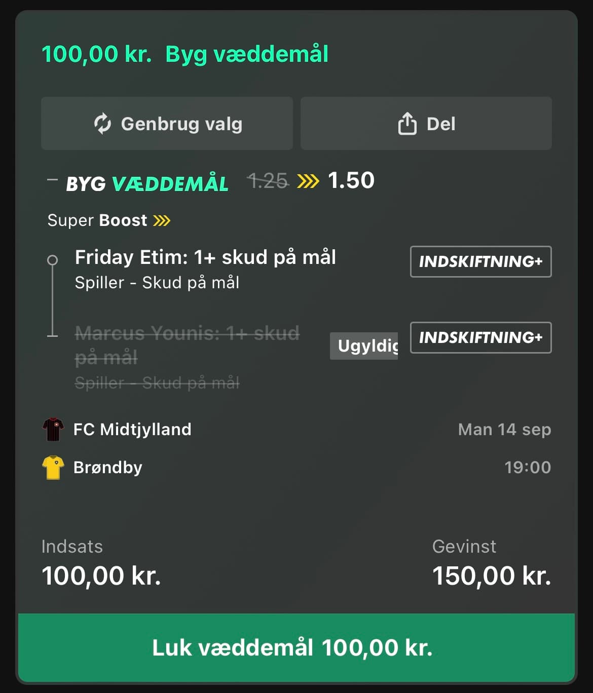 FC Midtjylland vs Brøndby IF