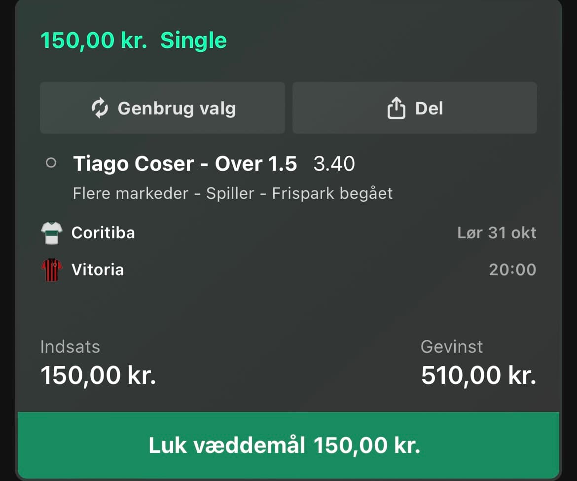 Coritiba vs Vitoria