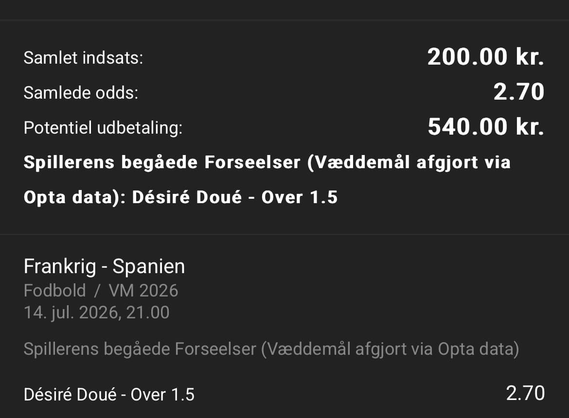 Frankrig vs Spanien