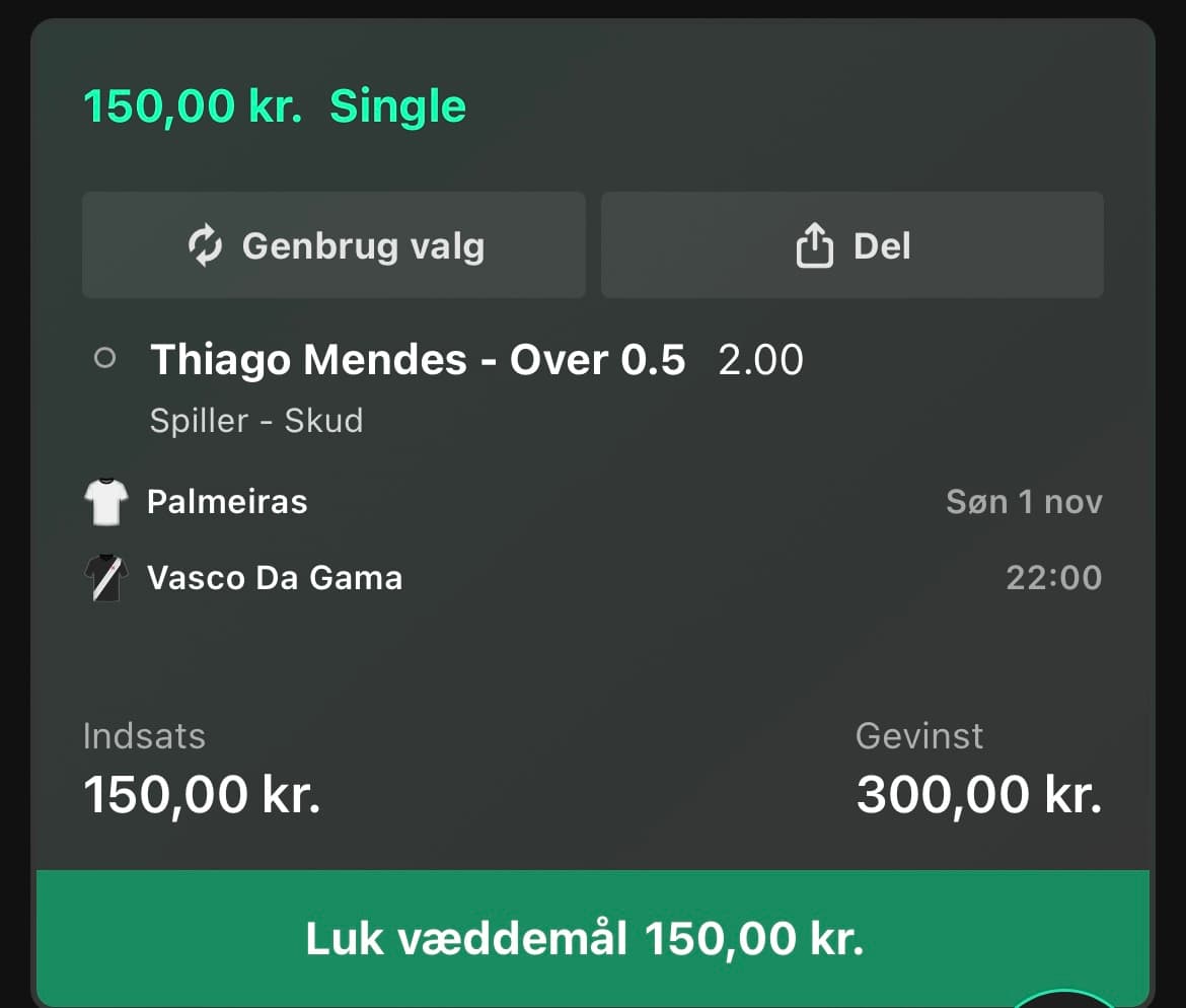 Palmeiras vs Vasco Da Gama
